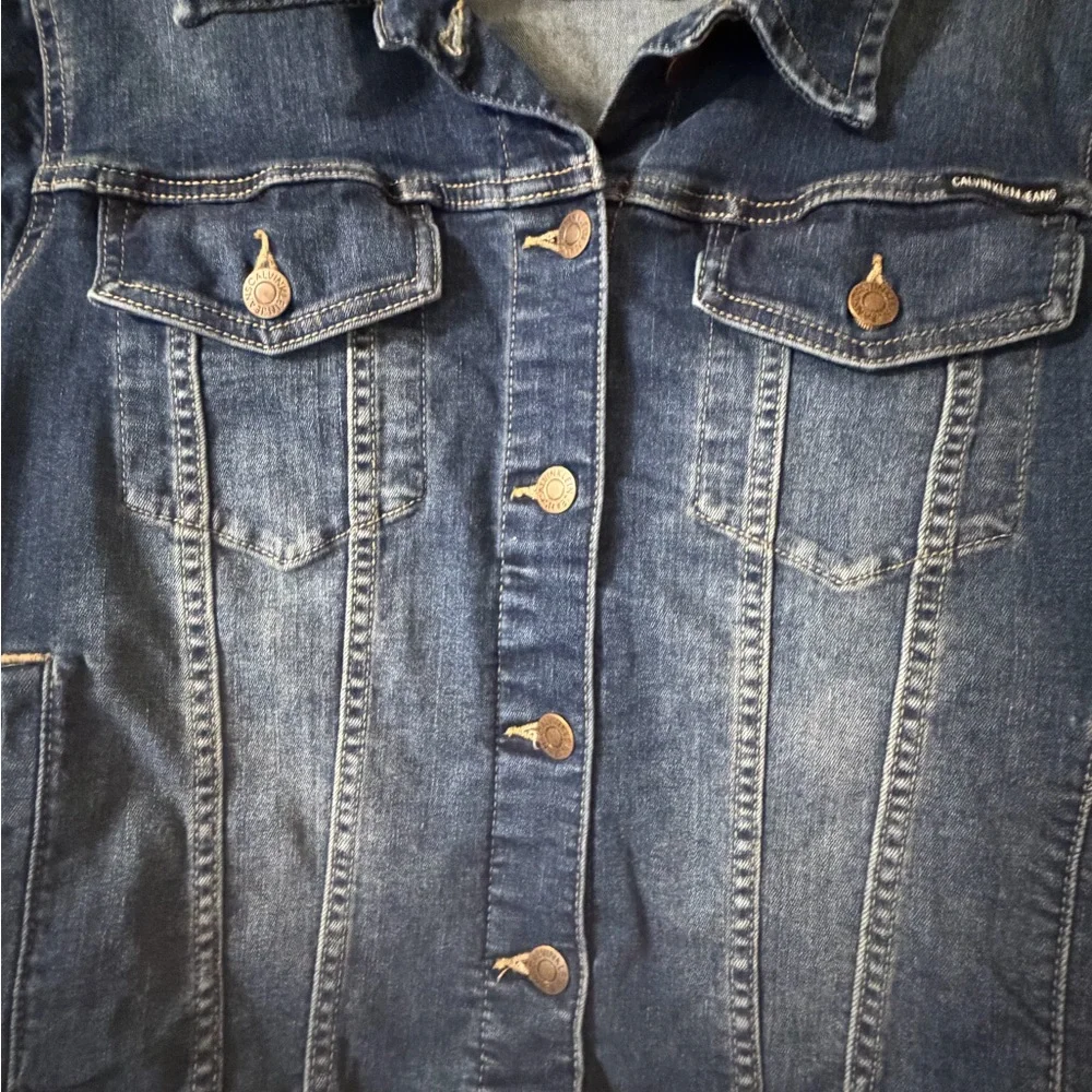 Calvin Klein Jeans Women’s Denim Jacket – Size L